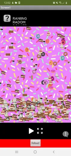 Raining random donuts - Screenshot 1