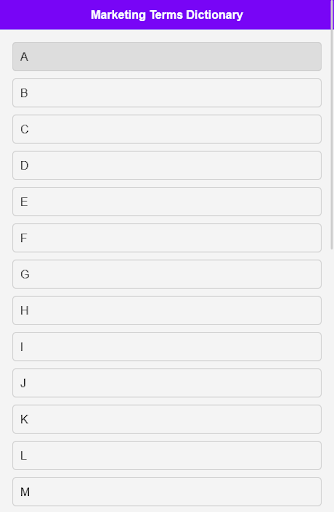 App preview