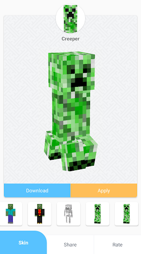 Herobrine Monster School Skins