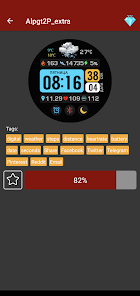 Captura de Pantalla 5 Amazfit GTR 2 - Watch Face android