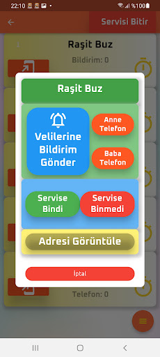Okul Servisi Cepte Screen 2