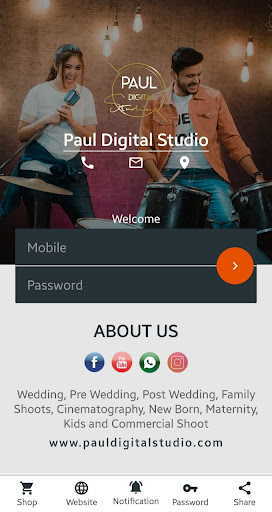 Paul Digital Studio Screen 2