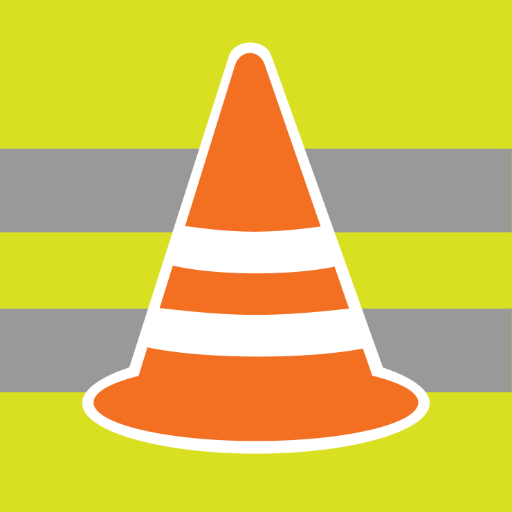 Først på skadested logo