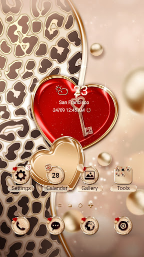 Android application Gold Leopard - Wallpaper screenshort