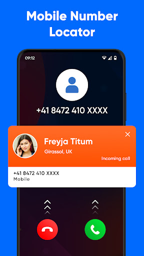 Android application True ID Caller Name & Location screenshort