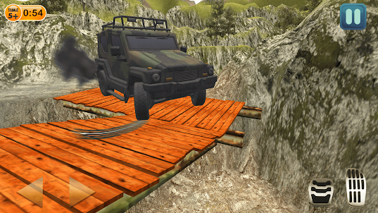 Off-road 4x4 driving simulator