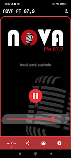 Nova FM 87,9 Iraceminha-SC Screen 2