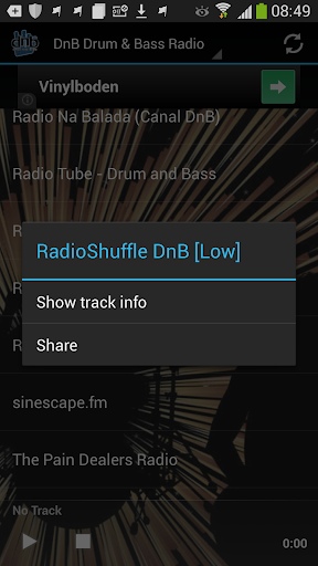DnB Drum & Bass Radio Stations Screen 3