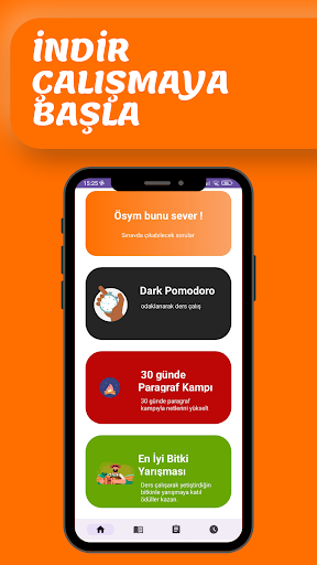 Android application Dersmanya 2025 YKS TYT AYT screenshort