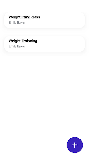 My Gym.M Screen 2