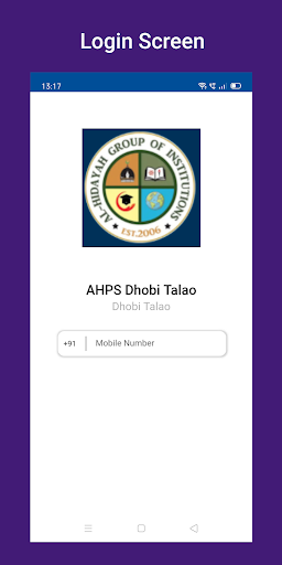 Android application AHPS Dhobi Talao screenshort