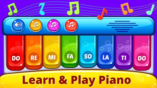 Baby Games: Piano & Baby Phone Screenshot