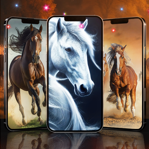 Horse live wallpapers Logo