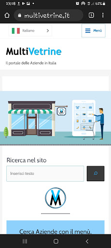 Android application Multivetrine screenshort