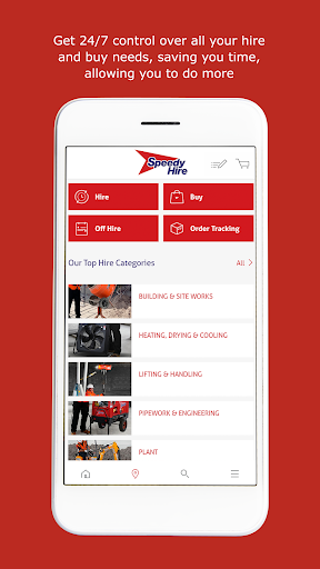 Speedy Hire Screen 3