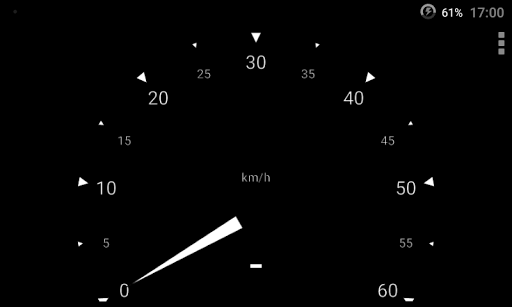 Simple GPS Speedometer Screen 3