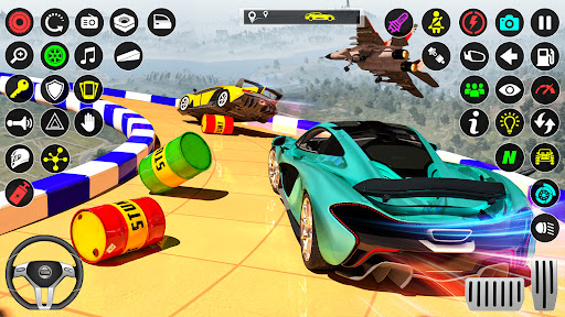 GT Car Stunt Race: Mega Ramps Screen 2