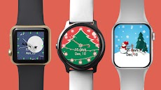 Christmas watch face - Wear OSのおすすめ画像1