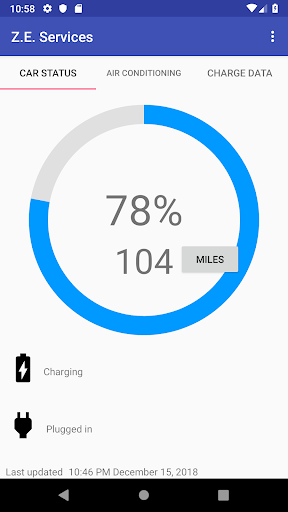 Android application Unofficial Z.E. Services screenshort