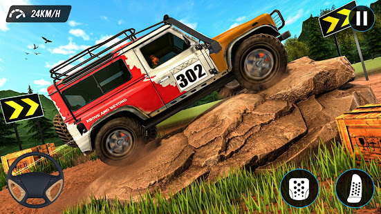 4x4 Jeep Offroad Car Driving 1.3 APK + Мод (Unlimited money) за Android