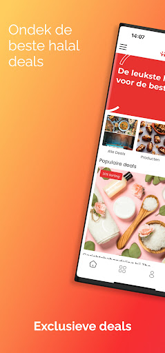 Android application Halal Deals screenshort