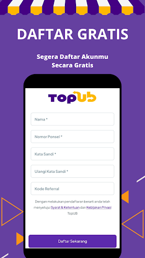 Android application TopUB screenshort