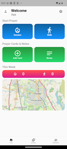 Android application Prayer Circles screenshort
