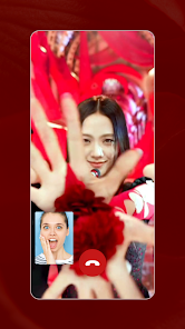 Captura 2 Jisoo Flower Video Call android