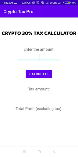 Crypto Tax Pro Screen 2