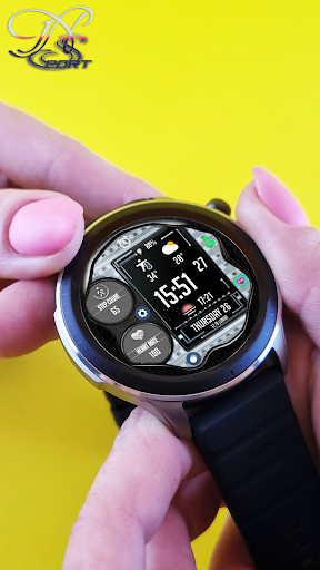 N-SPORT665 Digital Watch Face Screen 2