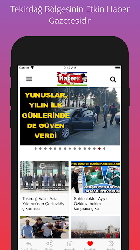 Çerkezköy Haber Gazetesi Screen 3
