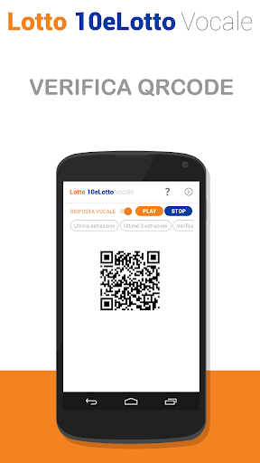 Lotto e 10eLotto Vocale Screen 2