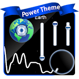 Earth Poweramp Skin icon