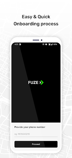 Android application Fuze Driver screenshort