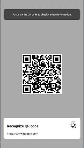 QuaRter - QR Code Scanner Screen 2