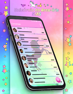Unicórnio do Arco-íris Aplicativo SMS