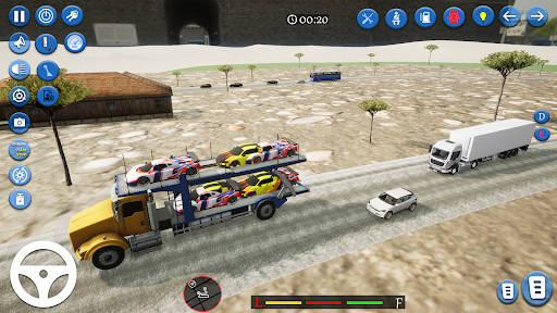 Truck Car Transport Games Screen 2