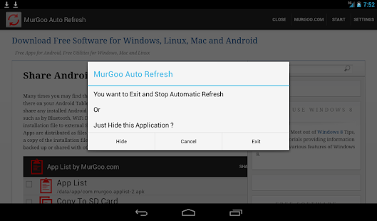 Auto Refresh Web Page Utility Screenshot