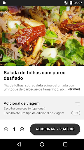 Al Dente Delivery Screen 2