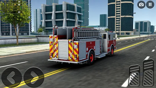 Fire Truck Driving Sim Games