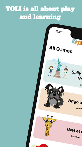 Android application PlayYOLI screenshort