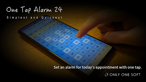 Android application One Tap Alarm 24 screenshort