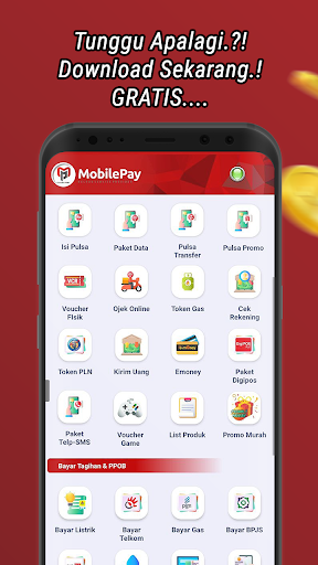 MobilePay : Pulsa Murah & PPOB Screen 3