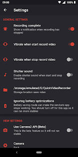 Grabador de video de fondo - Grabador de video rápido