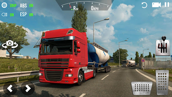 German Euro Truck Simulator 3D 1.0 APK + Mod (Unlimited money) إلى عن على ذكري المظهر