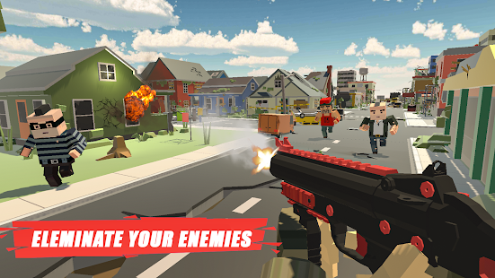 Block Gun 3D - Online Shooting 2.0 APK screenshots 7