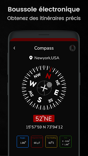 Aperçu de l'application