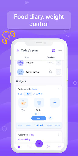 Screenshot of Yamfit AI: diet & food tracker