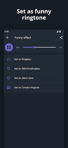 Funny Sounds & SFX Screen 3