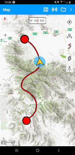 Trailblazer Navigator Pro Screen 3